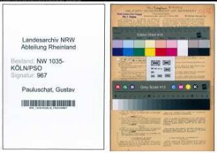 Entnazifizierung Gustav Pauluschat , geb. 28.05.1891 (Ingenieur)