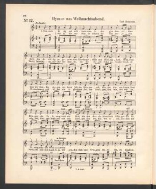 Hymne am Weihnachtsabend