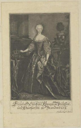 Bildnis der Elisabeth Christine