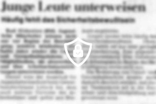 Junge Leute unterweisen