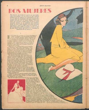 Dos mujeres : Novela corta de F. A. Irurozqui Garro