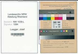 Entnazifizierung Josef Luegger , geb. 19.05.1910 (Einschaler)