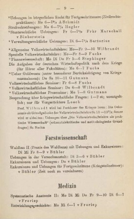 9, Forstwissenschaft