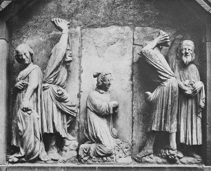 Mainz, Dom, St. Stephanus (Relief)