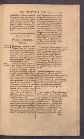 Caput III. De Hippocampo & Uva marina.