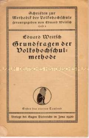 Heft aus der Schriftenreihe "Methodik der Volkshochschule"