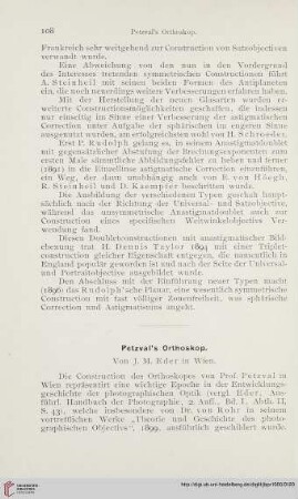 14: Petzval's Orthoskop