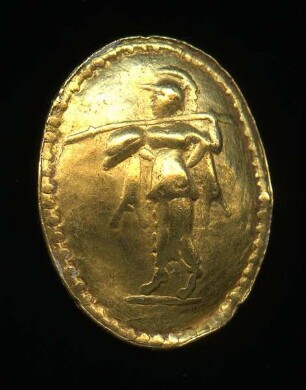Schatzfund von Palaiokastron – Applik (Athena Itonia)