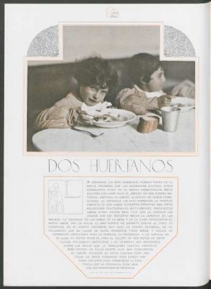 Dos huérfanos