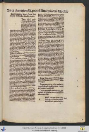 Libri Priorum Analyticorum.