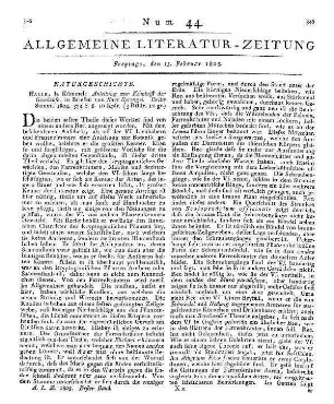 Liedersammlung für Schulen. Hrsg. v. Klitscher. Frankfurt am Main: Varrentrapp & Wenner 1804