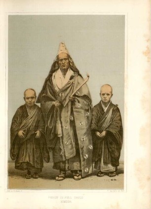 Priest in full dress Simoda