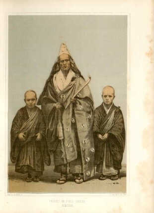 Priest in full dress Simoda