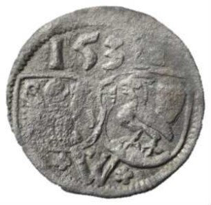 Fundmünze, Pfennig (einseitig), 1530 - 1535