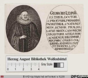 Bildnis Georg Lehmann (I)