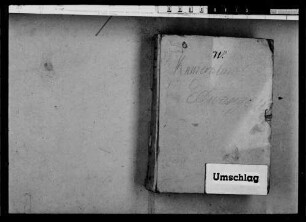 Bestandsbuch des Kapitels zu Ellwangen