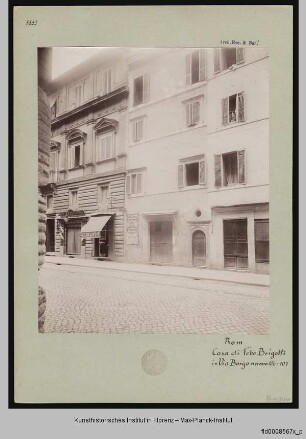 Casa di Febo Brigotti, Rom