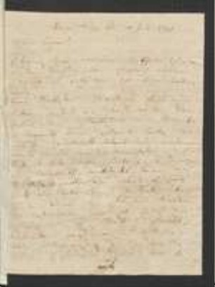 Brief von Johann Jacob Kohlhaas und David Heinrich Hoppe