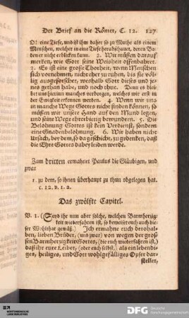 Das zwölfte Capitel.