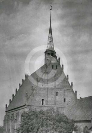 Ostseite der St.Marienkirche Elbing