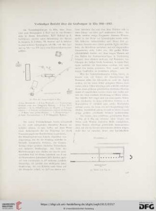 Vorläufiger Bericht über die Grabungen in Elis 1911-1912