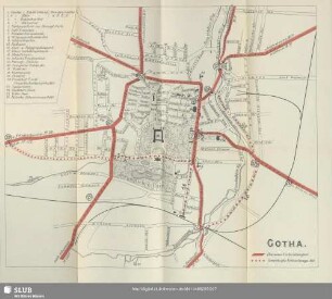 Karte Gotha