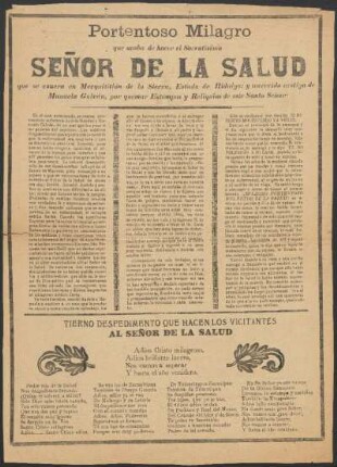 Tierno despedimento que hacen los vicitantes al Señor de la Salud