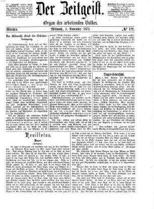 Der Zeitgeist : Organ für das arbeitende Volk. 1873, 11 - 12
