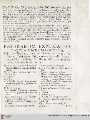 Figurarum explicatio: Tabula vigesima-octava