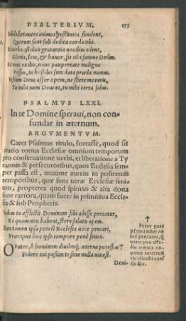 Psalmus LXXI. - Psalmus LXXX.