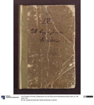 Skizzenbuch von der Reise durch Norddeutschland
