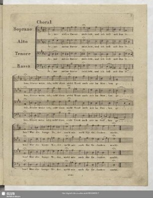 Choral: Jesus meine Zuversicht