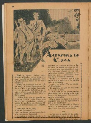 Aventura de caza
