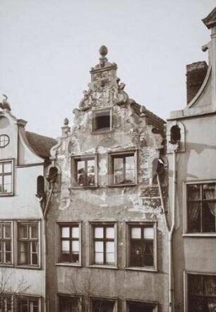Fassade des Bürgerhauses Frauengasse 36 in Danzig