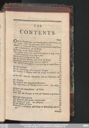 The Contents.