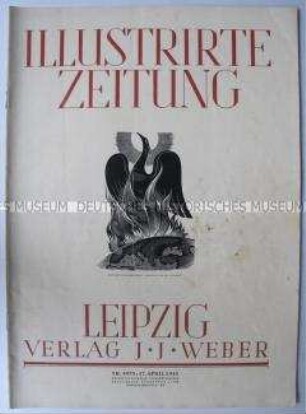 Wochenzeitschrift "Illustrirte Zeitung" u.a. über das NS-Fliegerkorps