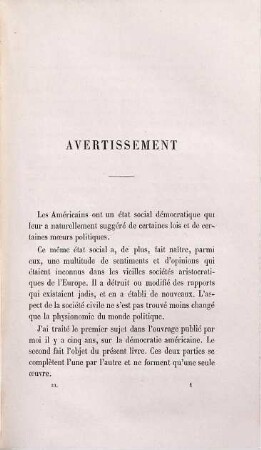 Œuvres complètes d'Alexis de Tocqueville. 3, De la démocratie en Amérique ; 3