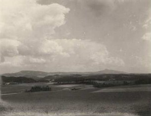 Zittau. Jeschkengebirge. Blick von Hermsdorf bei Gabel