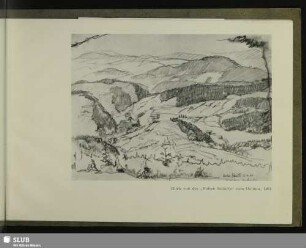 Blick von der "Hohen Scharte" zum Dolmar