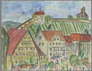 Ohne Titel [Altstadt mit Markt]