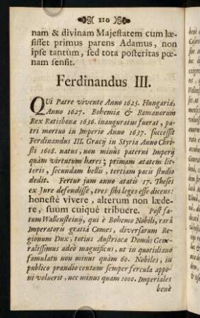 110-121, Ferdinandus III.