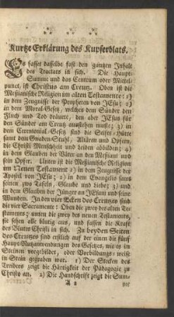 Kurtze Erklärung des Kupferblats