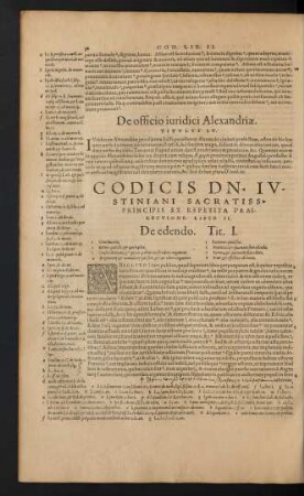 Codicis Dn. Iustiniani ... Liber II.