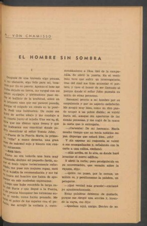 El hombre sin sombra