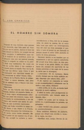 El hombre sin sombra