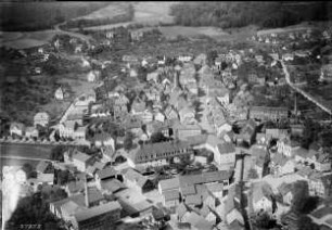 Laasphe, Stadtkern von Osten