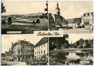 Pulsnitz. verschiedene Stadtansichten