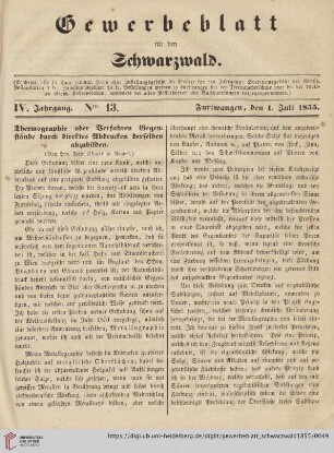 Nro. 13 (1. Juli)