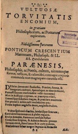 Jacobi Balde E Societate Jesv, Poematum Satyrica