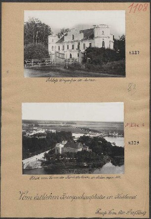 Schloß Sorgenfrei bei Mitau